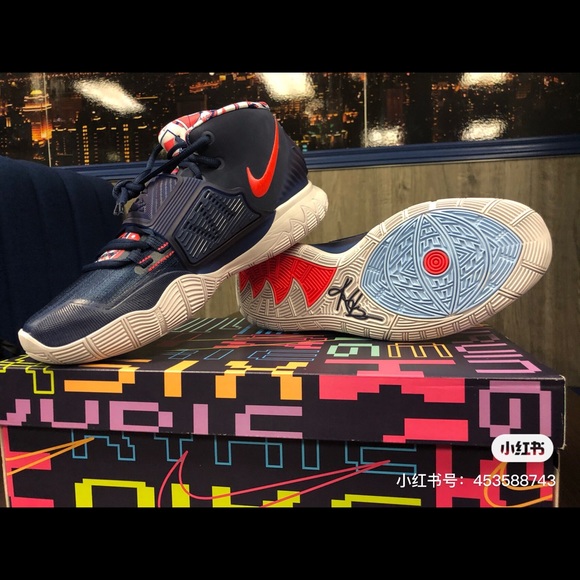 Kyrie 6 midnight laser USA team - Picture 7 of 11